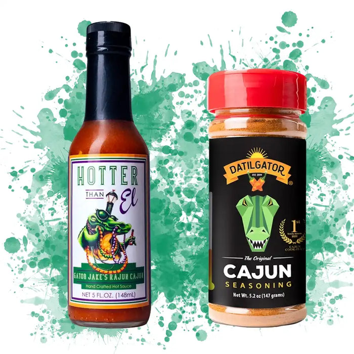 Cajun Style Sauce & Seasoning Two Pack