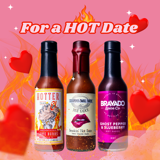 Valentine's Day Hot Sauce Gift Set