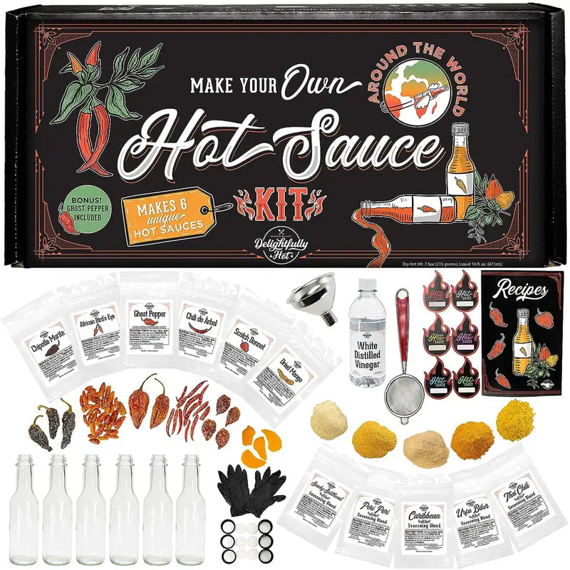 Delightfully Hot's Award Winning DIY Hot Sauce Kit