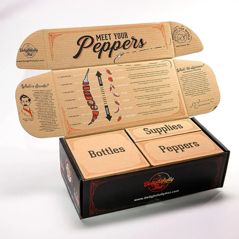 Delightfully Hot's Award Winning DIY Hot Sauce Kit