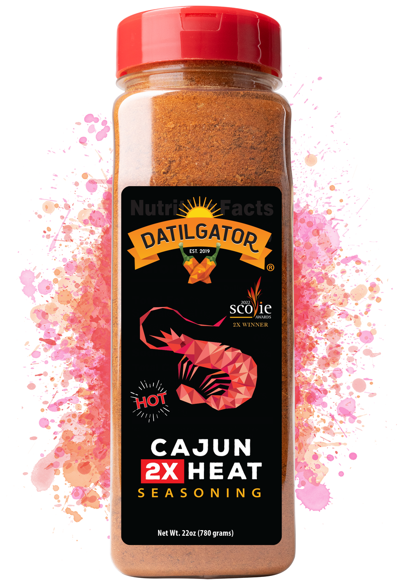 Cajun 2x Heat Seasoning XL Size