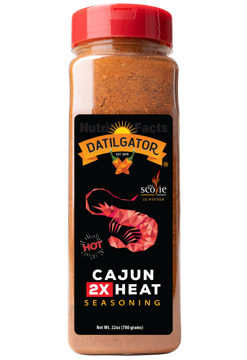 Cajun 2x Heat Seasoning XL Size
