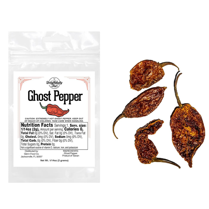Dehydrated Ghost Pepper - Single Pack