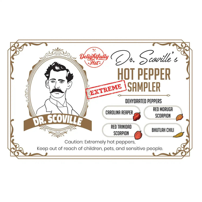 Dehydrated Extremely Hot Pepper - Variety Pack