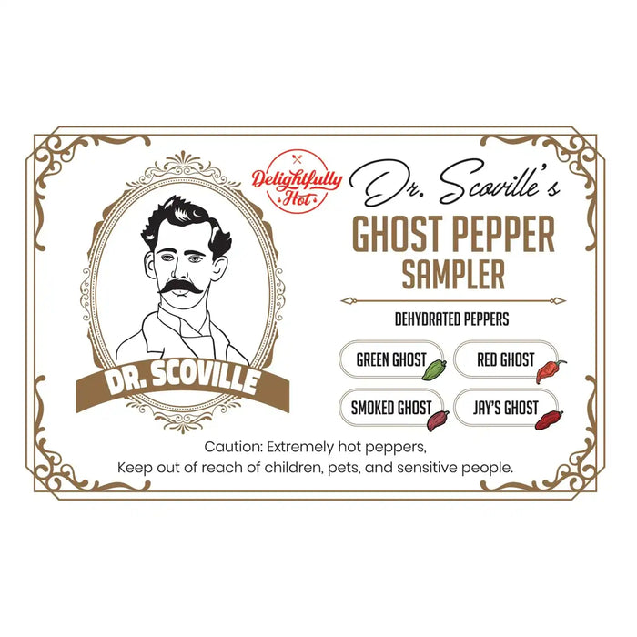 Dehydrated Ghost Pepper - Variety Pack