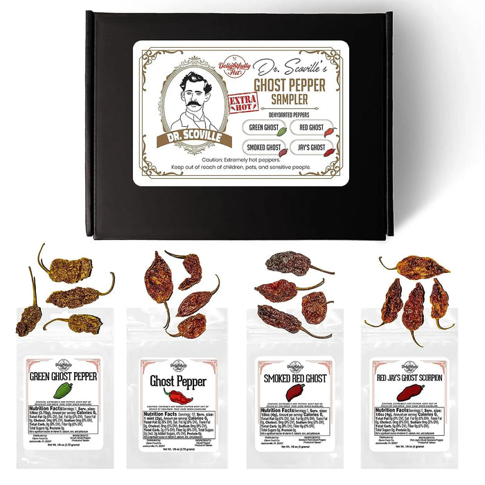 Dehydrated Ghost Pepper - Variety Pack