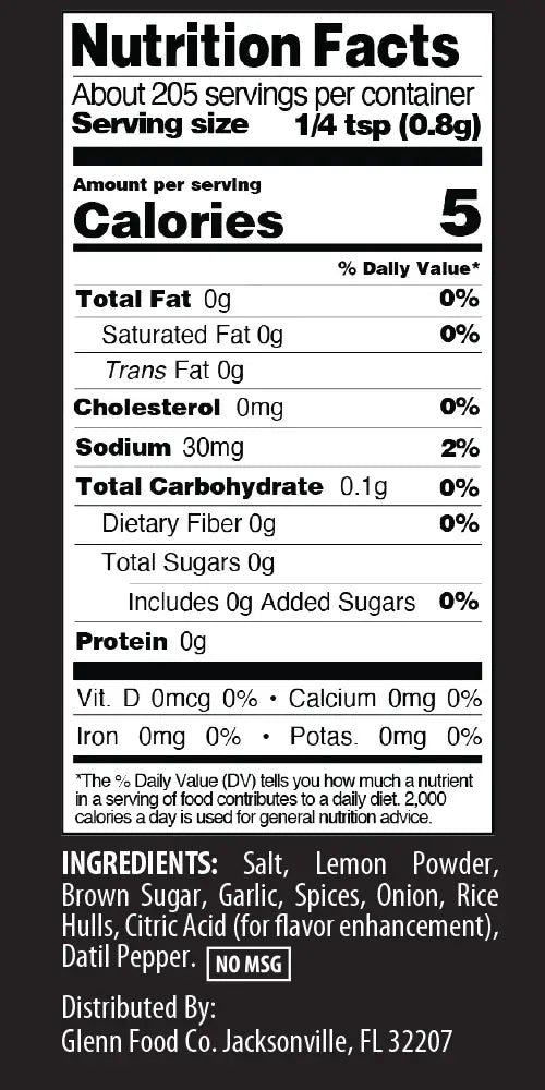 Twisted Lemon Seasoning