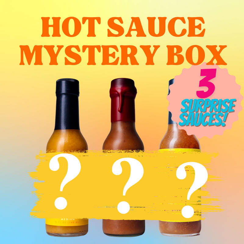 Mystery Box of 3 Surprise Sauces!