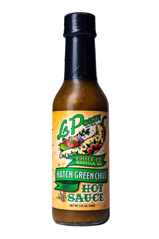 Hatch Green Chile Hot Sauce — Delightfully Hot